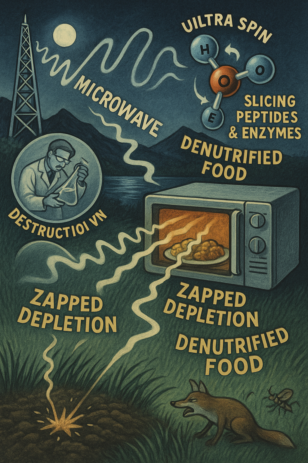 Microwaved food