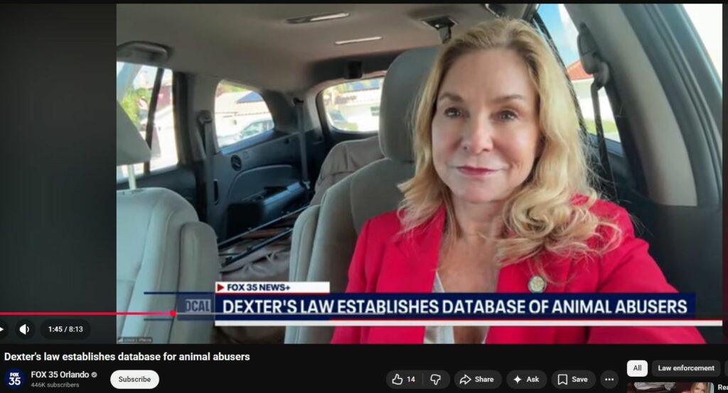 WARNING -- Dexters Law Animal Cruelty Conviction MAJOR STEP in Anti-Meat Agenda - Database Animal Abusers